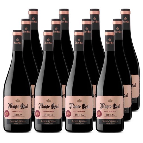 Case of 12 Monte Real Tinto Gran Reserva 75cl Red Wine